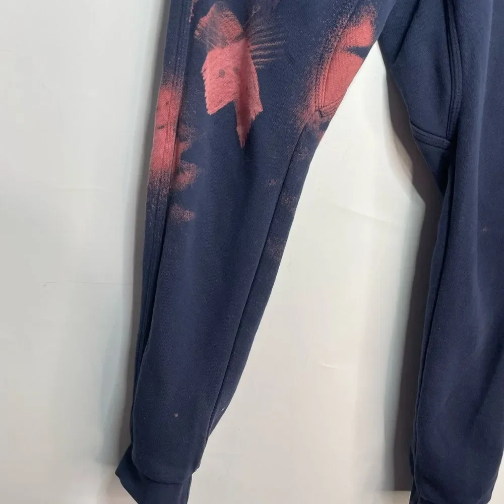 5 for $25🔥Nike Navy Bleach Dyed Sweatpants Small‎